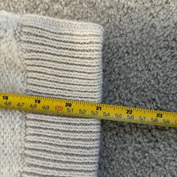 Cocogio Alpaca Wool Blend knit Chevron Crewneck Sweater  size Medium - Picture 7 of 7